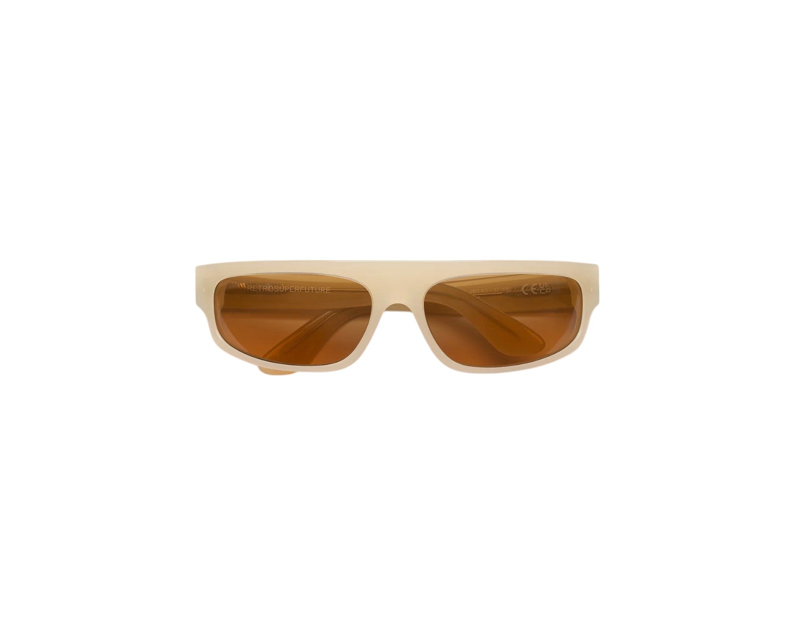 4B0 Zam Crema Occhiali da sole outlet Retrosuperfuture 2