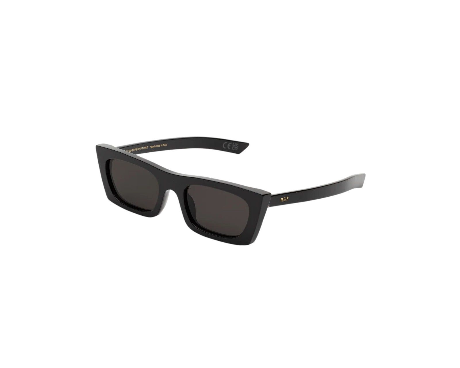 F69 Fred 2.0 Black Occhiali da sole Retrosuperfuture 1