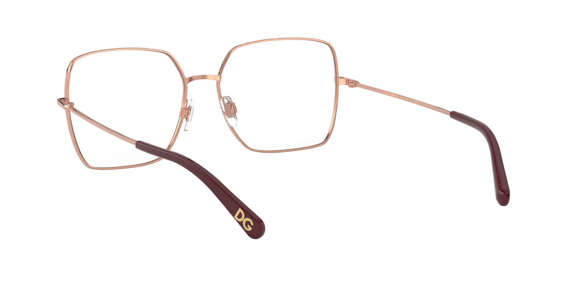 Dolce & Gabbana DG1323 1333 GOLD/BORDEAUX Montature da vista Dolce & Gabbana 4
