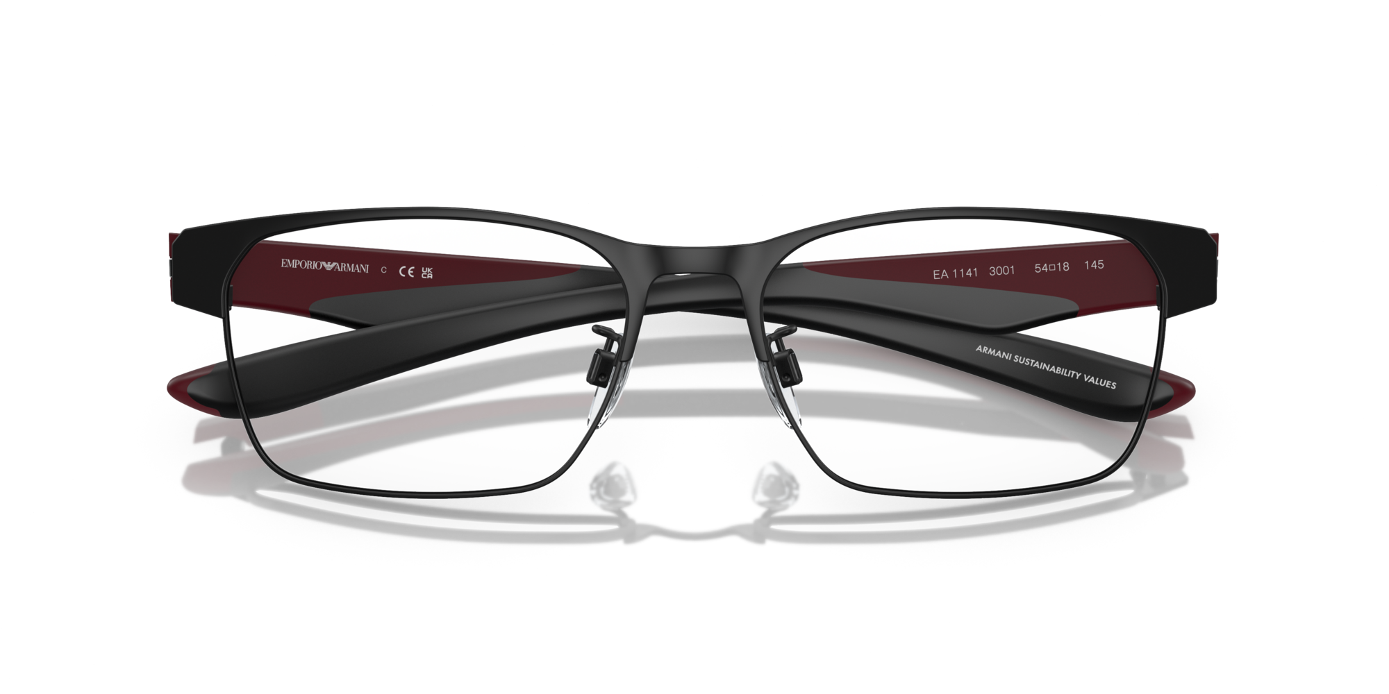 Emporio Armani EA1141 3001 Montature da vista Emporio Armani 2