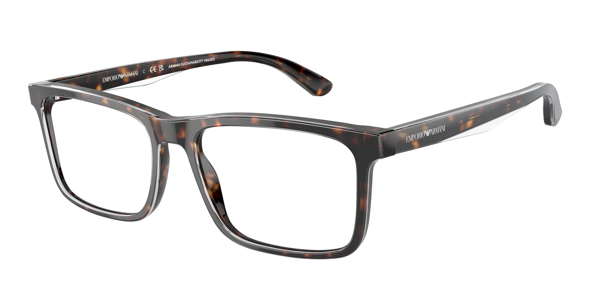 EA3227 6052 Montature da vista Emporio Armani 1