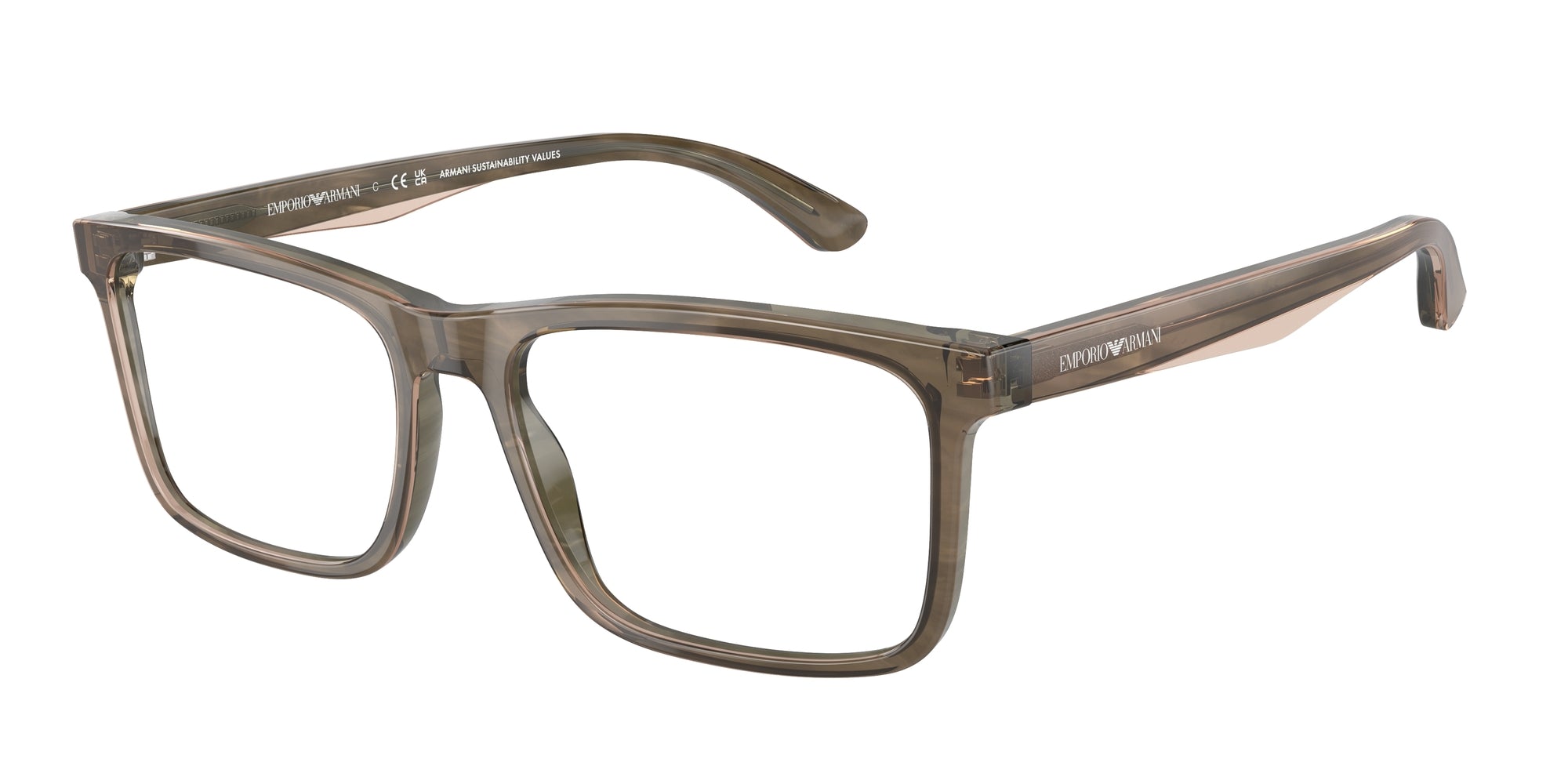 EA3227 6055 Montature da vista Emporio Armani 1
