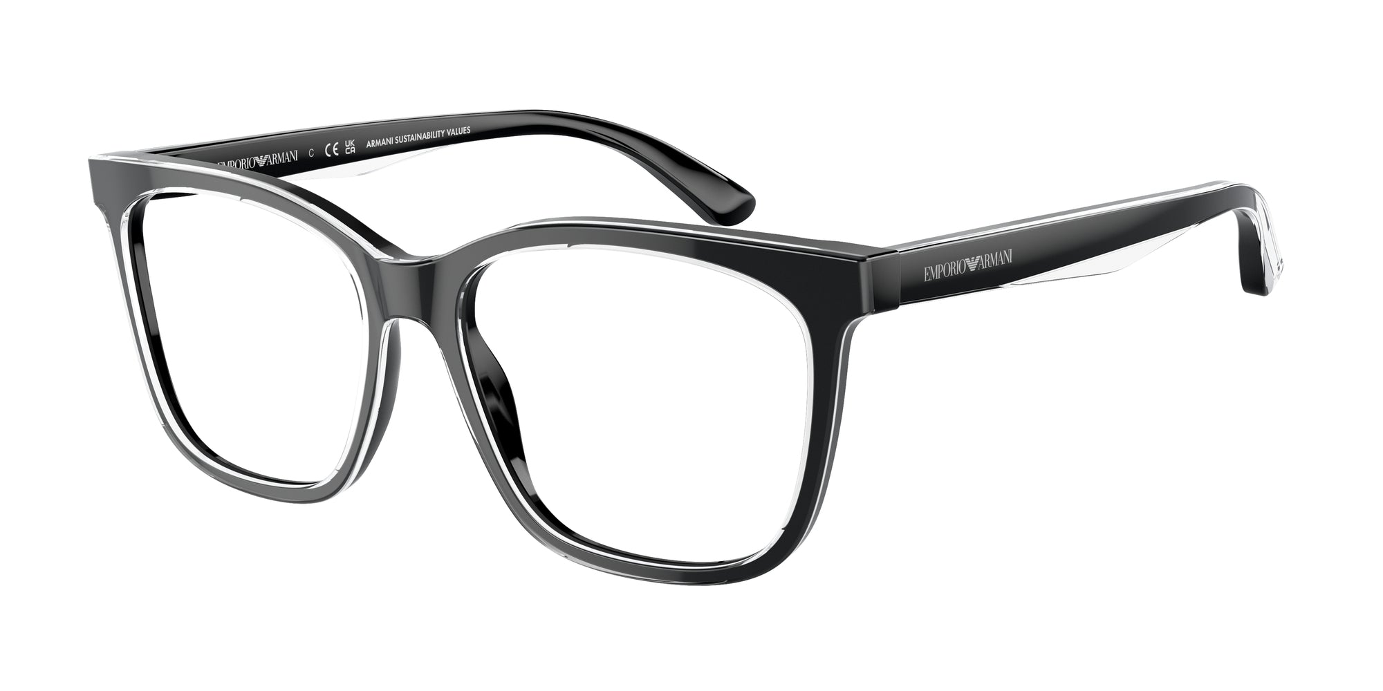 EA3228 6051 Montature da vista Emporio Armani 1