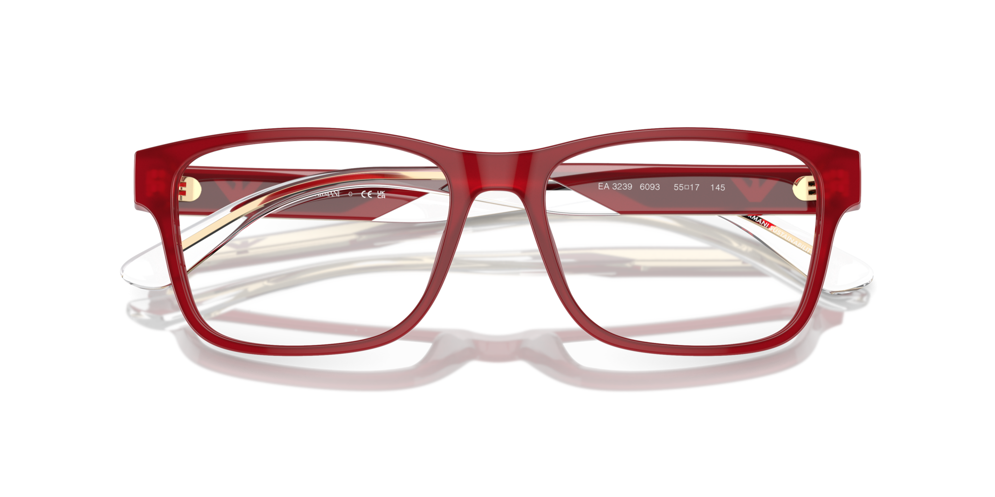 Emporio Armani EA3239 6093 Montature da vista Emporio Armani 2