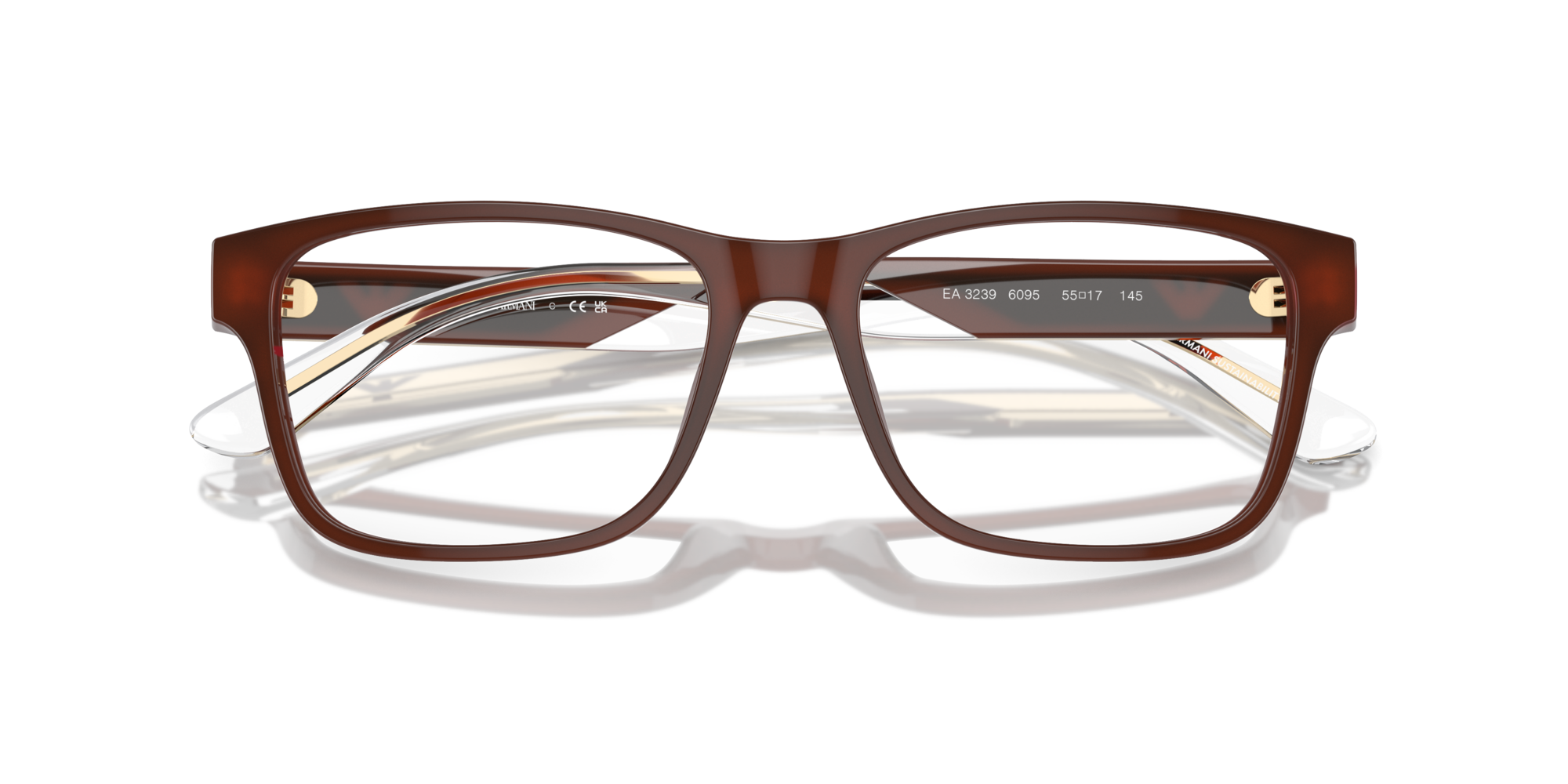EA3239 6095 Montature da vista Emporio Armani 2