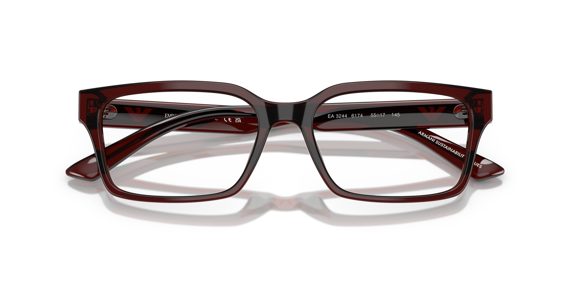 EA3244 6174 Montature da vista Emporio Armani 2