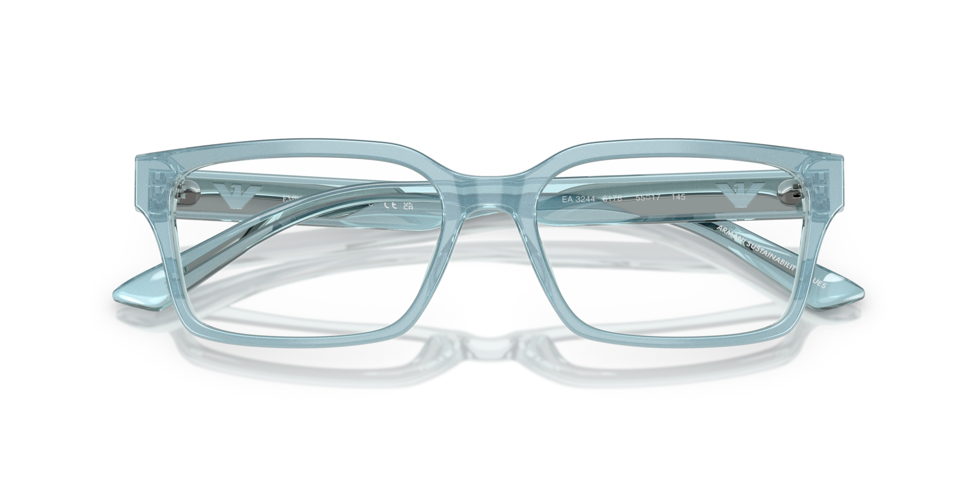 EA3244 6178 Montature da vista Emporio Armani 2