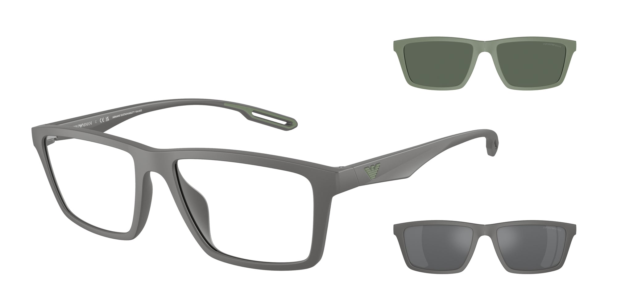 Sluneční brýle Emporio Armani EA4189U 50611W Emporio Armani 1