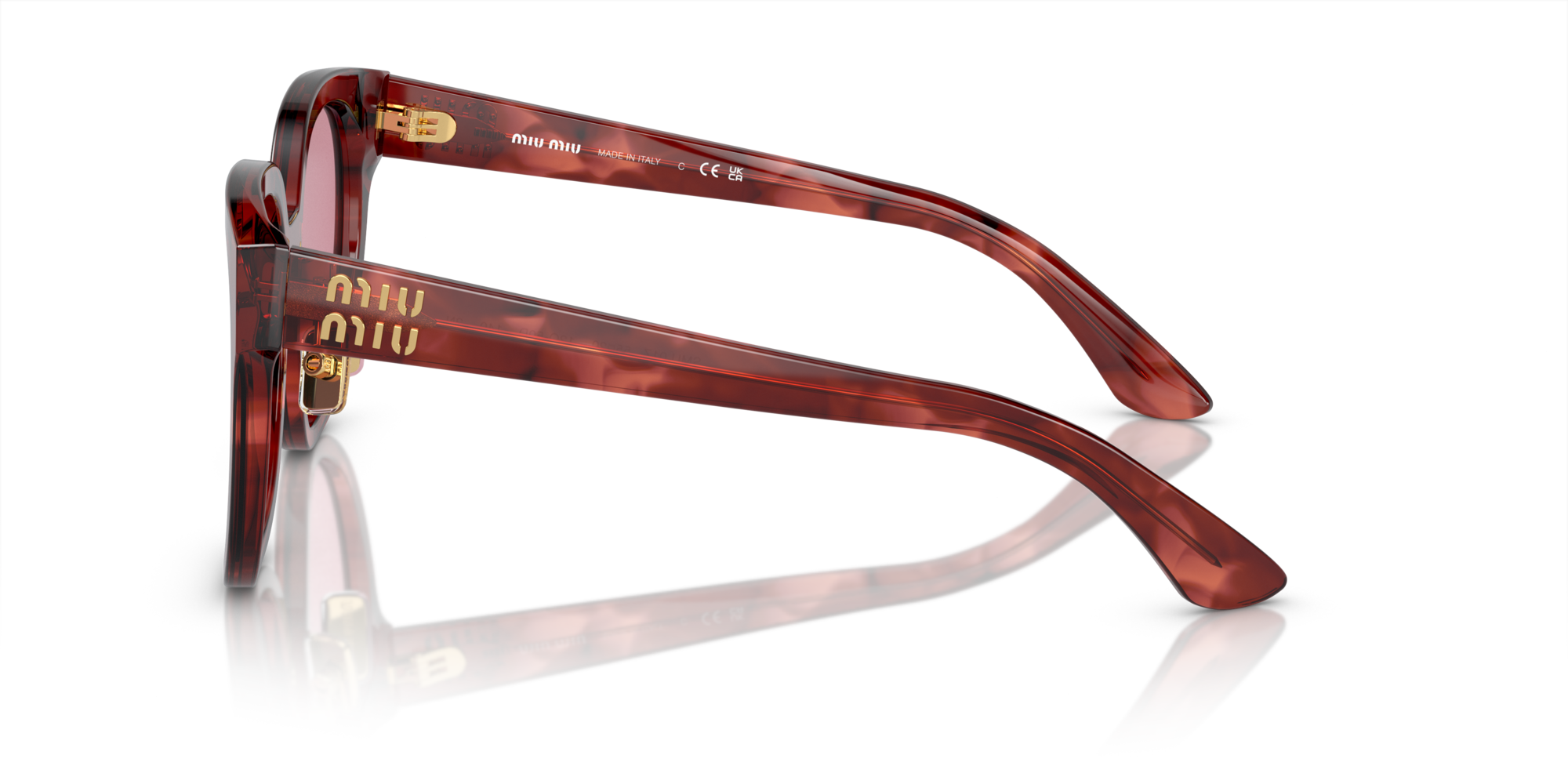 Miu Miu MU 01ZS 12Q50D Occhiali da sole Miu Miu 4