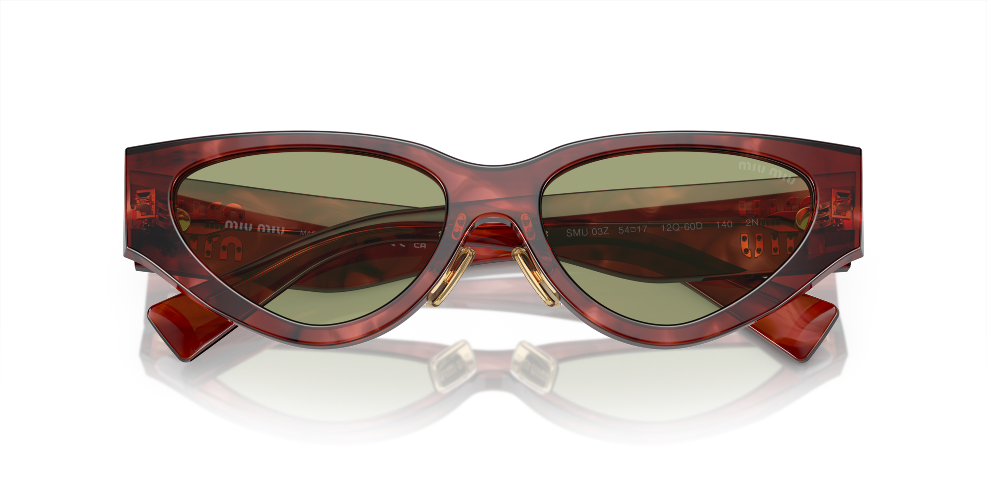 Miu Miu MU 03ZS 12Q60D Occhiali da sole Miu Miu 2