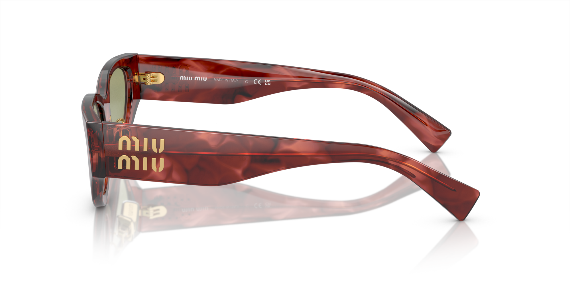Miu Miu MU 03ZS 12Q60D Occhiali da sole Miu Miu 4