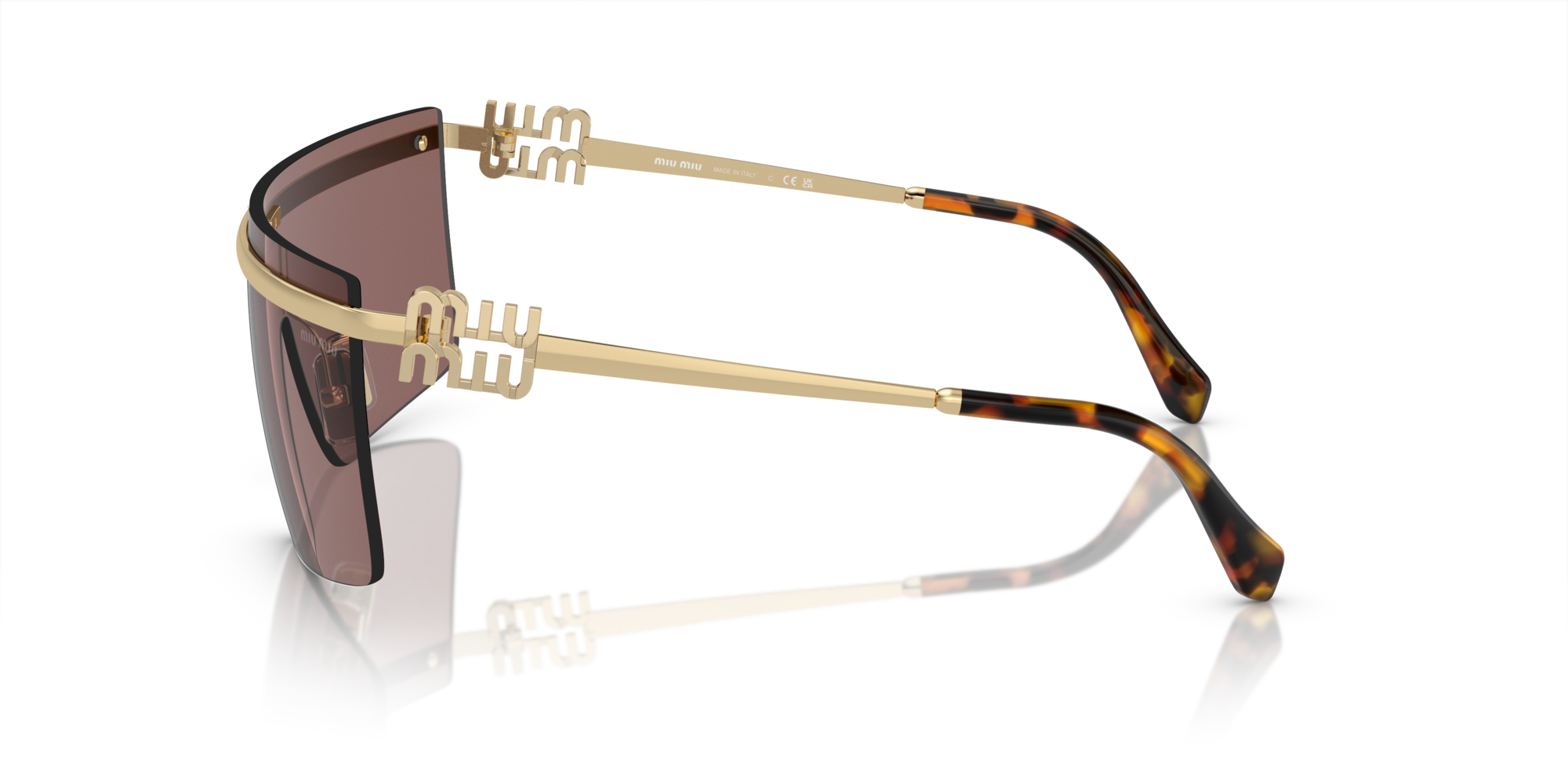 MU 50ZS ZVN70D Occhiali da sole Miu Miu 4