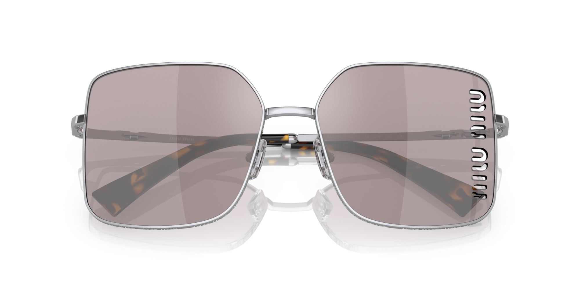 Miu Miu MU 51YS 1BC03V Occhiali da sole Miu Miu 2