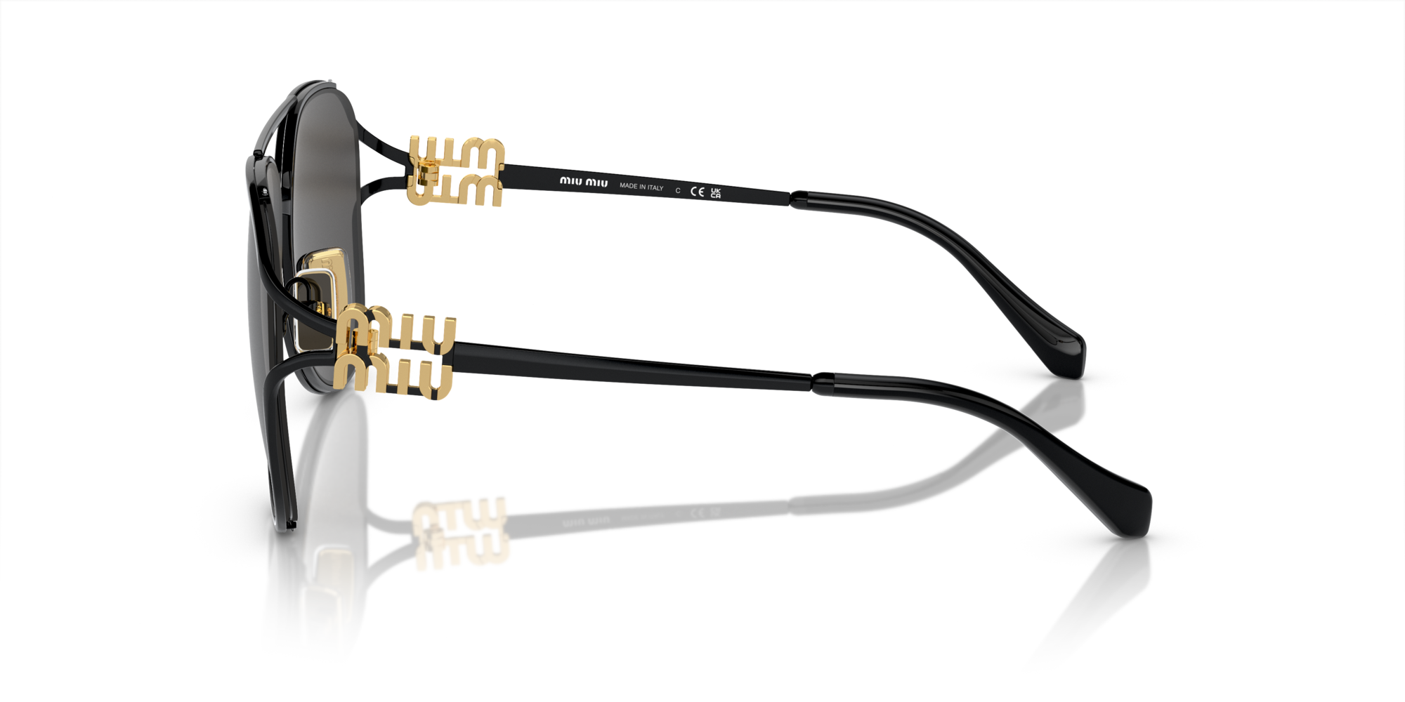 Miu Miu MU 52ZS 1AB5S0 Occhiali da sole Miu Miu 4