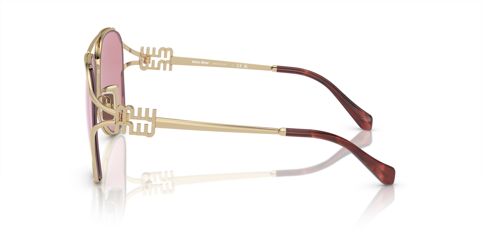 MU 52ZS ZVN50D Occhiali da sole Miu Miu 4