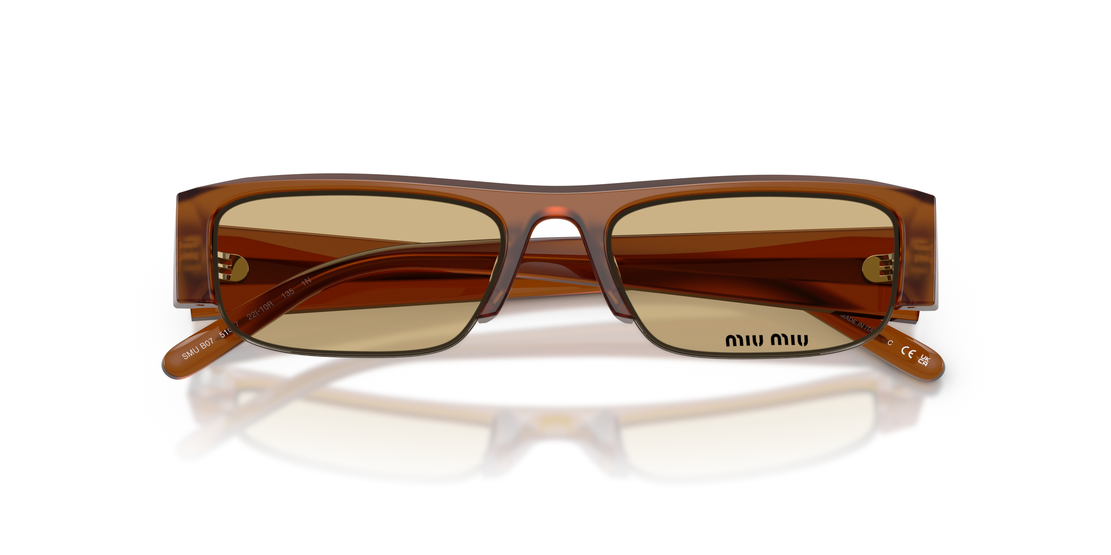 Miu Miu MU B07S 22I10R Occhiali da sole Miu Miu 2