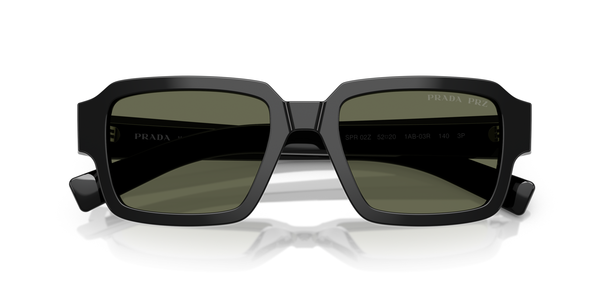 PR 02ZS 1AB03R Occhiali da sole Prada 2