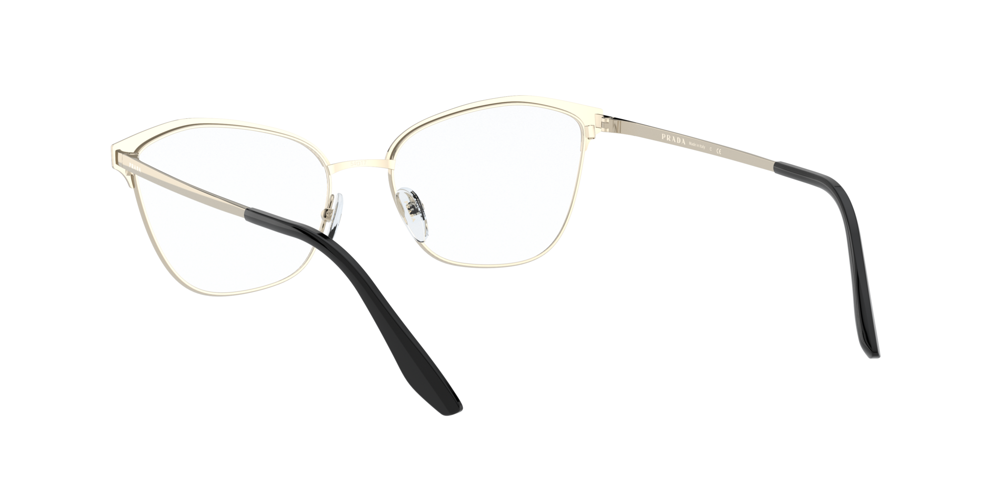 PR 62XV AAV1O1 BLACK/LIGHT GOLD Montature da vista Prada 4