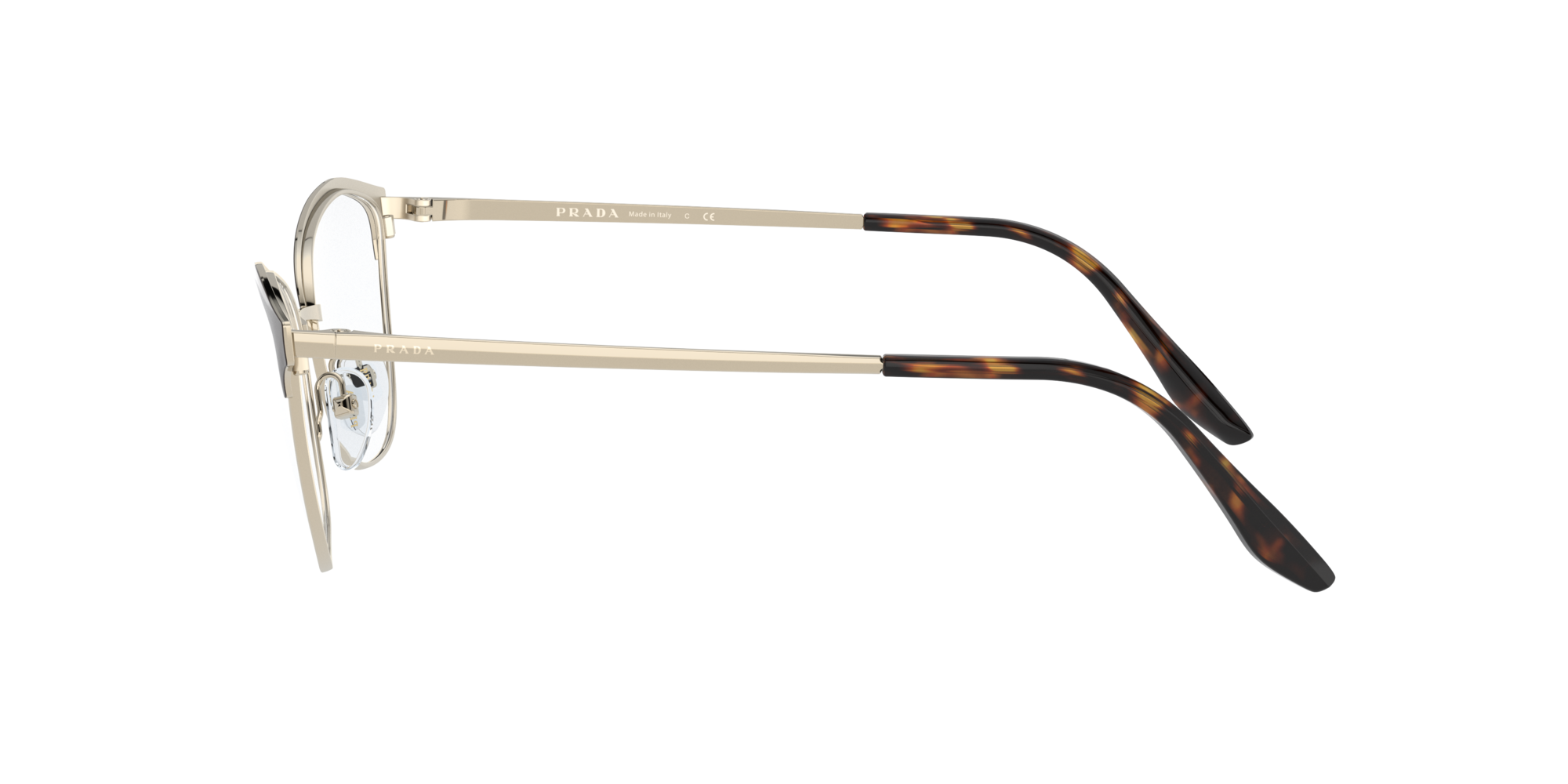 PR 62XV KOF1O1 BROWN/PALE GOLD Montature da vista Prada 3