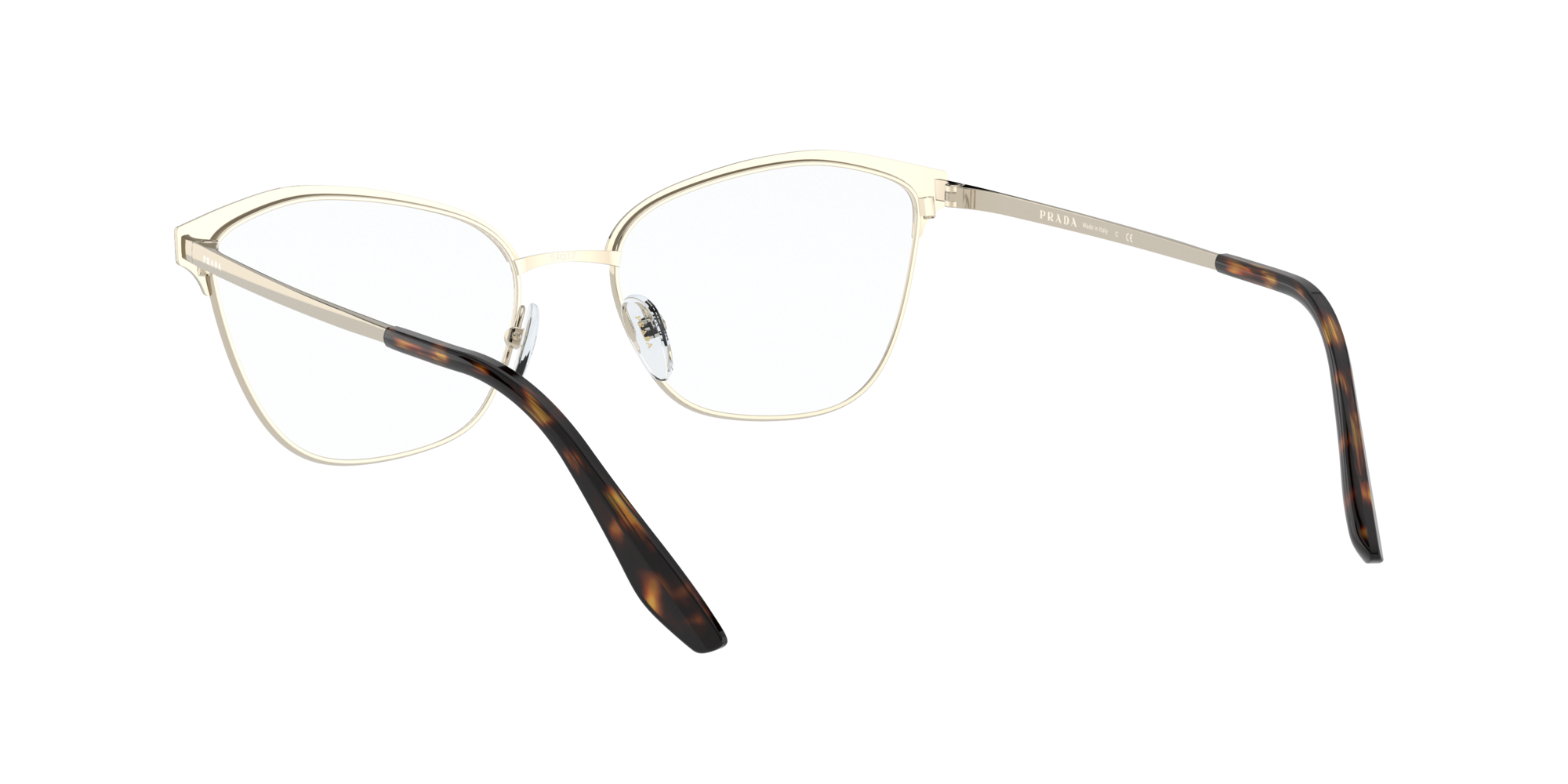 PR 62XV KOF1O1 BROWN/PALE GOLD Montature da vista Prada 4