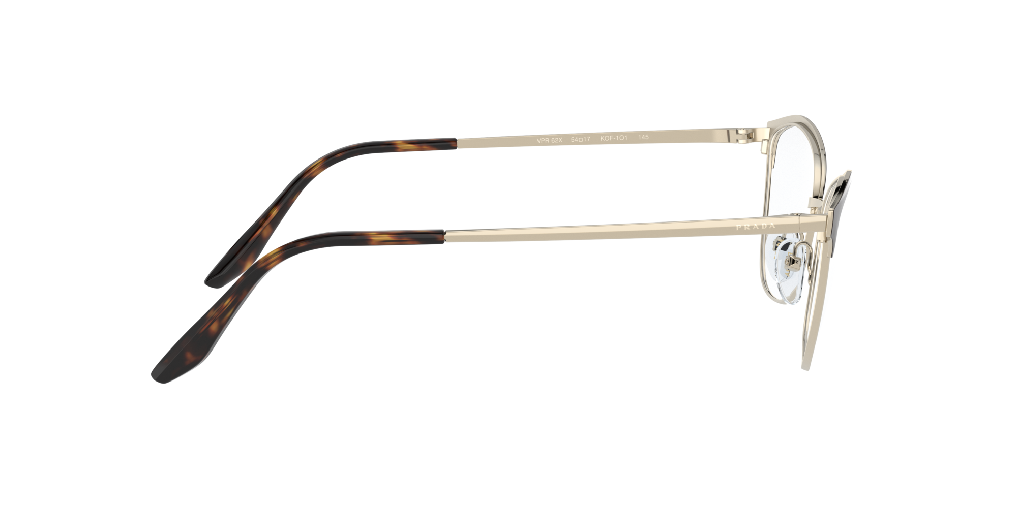 PR 62XV KOF1O1 BROWN/PALE GOLD Montature da vista Prada 6