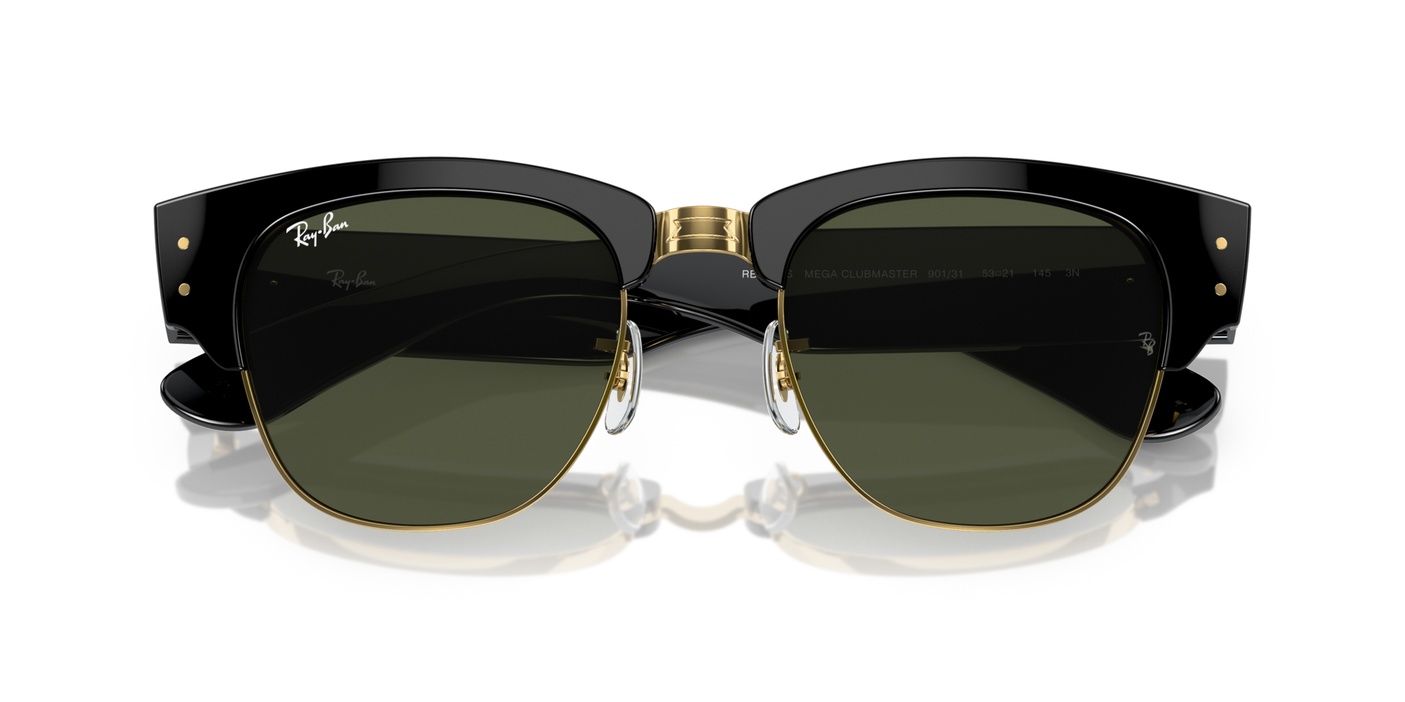RB0316S MEGA CLUBMASTER 901/31 Occhiali da sole Ray - Ban 2