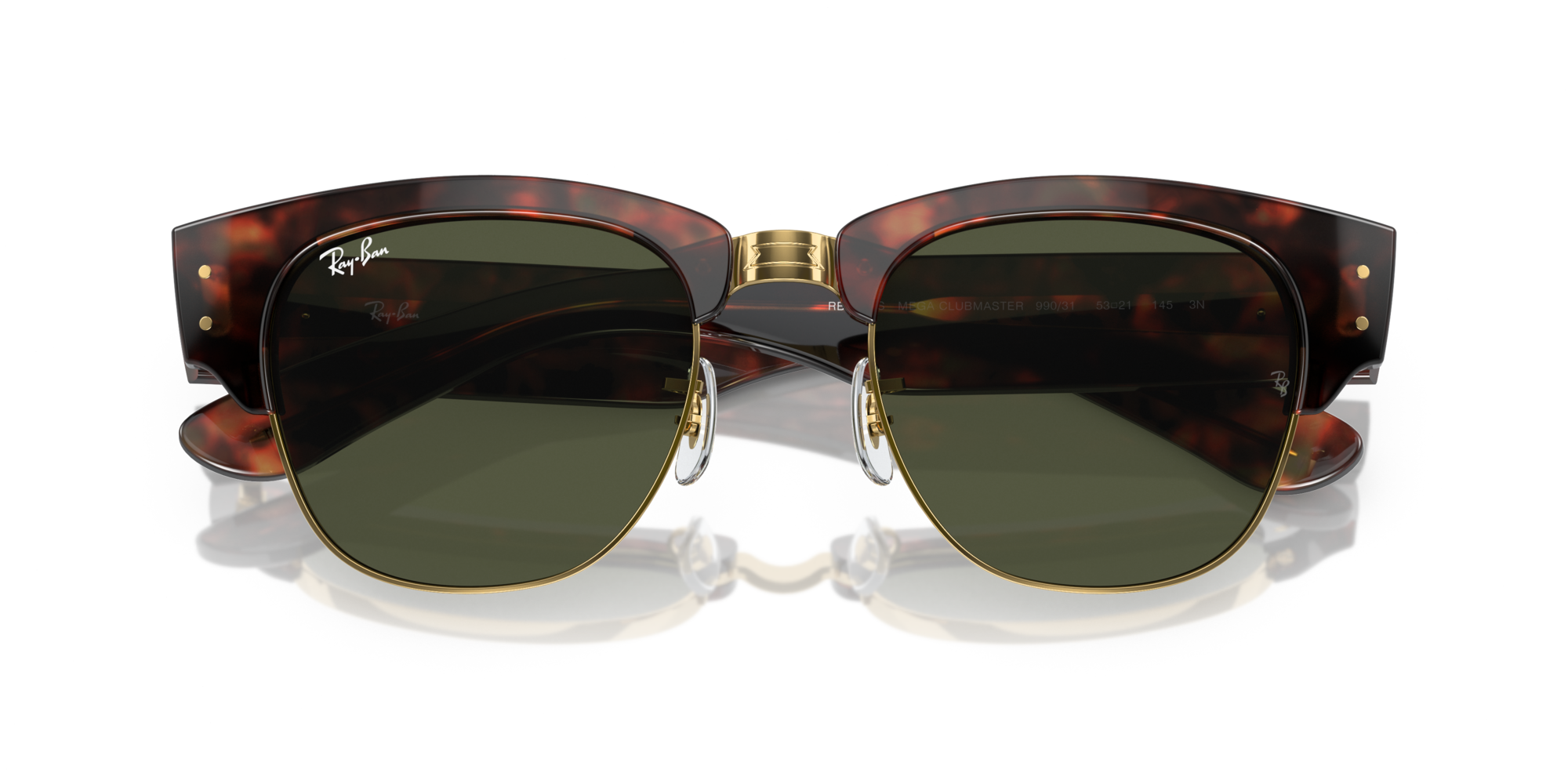 RB0316S MEGA CLUBMASTER 990/31 Occhiali da sole Ray - Ban 2