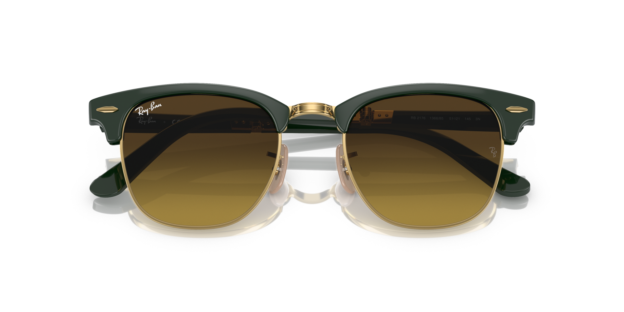 RB2176 CLUBMASTER FOLDING 136885 Occhiali da sole Ray - Ban 2