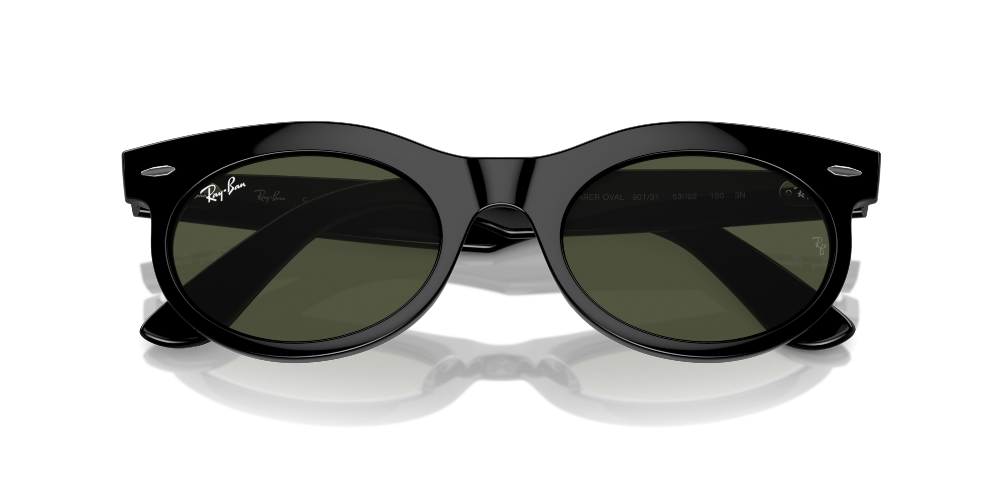 RB2242 WAYFARER OVAL 901/31 Occhiali da sole Ray - Ban 2