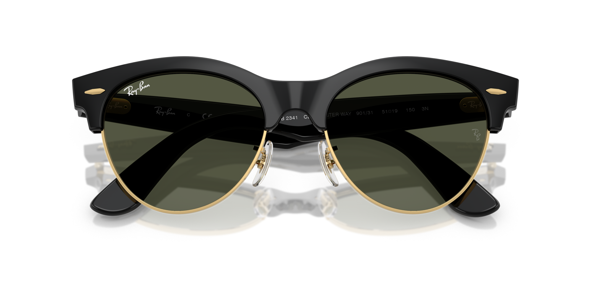 RB2341 CLUBMASTER WAY 901/31 Occhiali da sole Ray - Ban 2