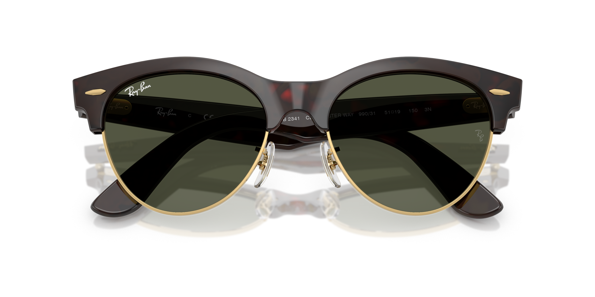 RB2341 CLUBMASTER WAY 990/31 Occhiali da sole Ray - Ban 2