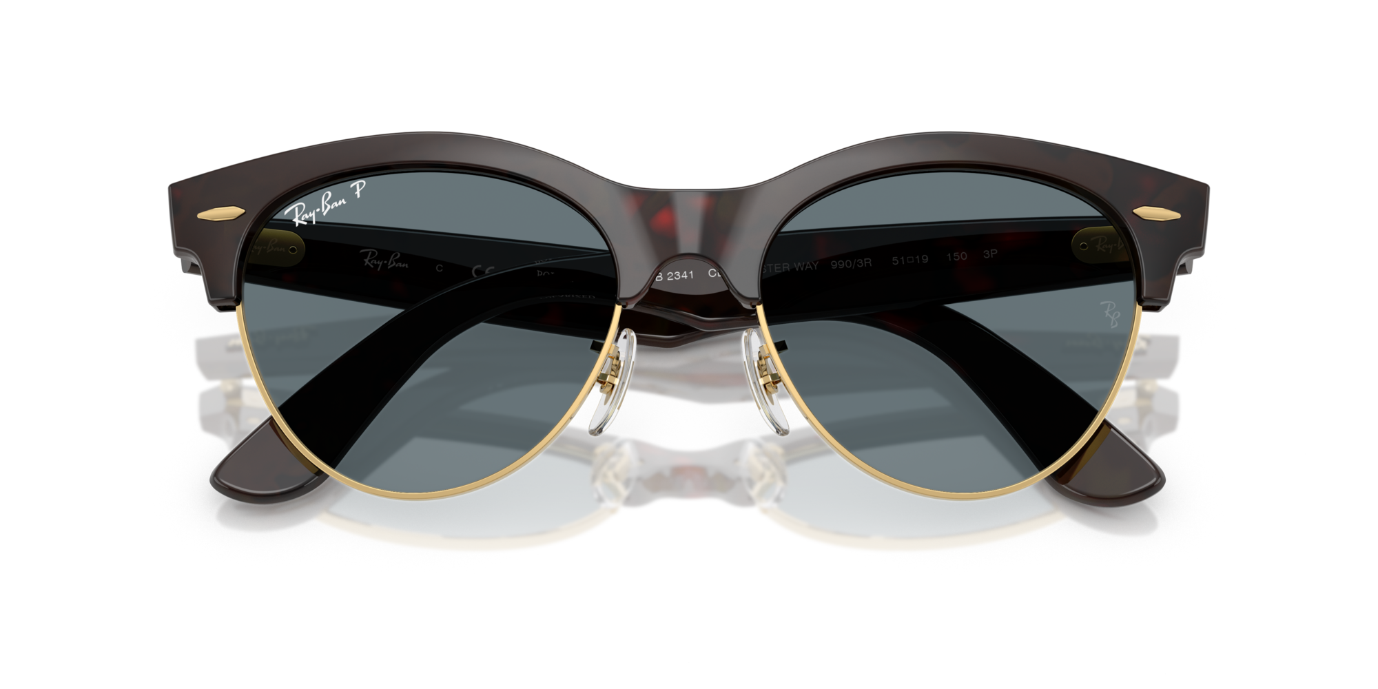 RB2341 CLUBMASTER WAY 990/3R Occhiali da sole Ray - Ban 2
