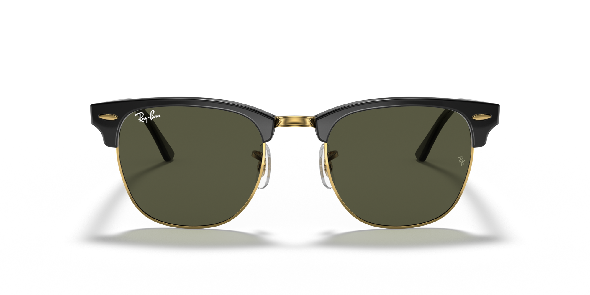 RB3016F CLUBMASTER LOW BRIDGE FIT W0365 Occhiali da sole Ray - Ban 3