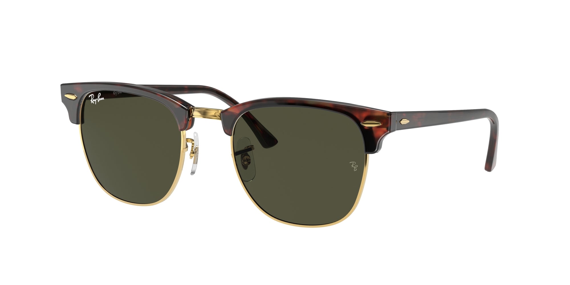 RB3016F CLUBMASTER LOW BRIDGE FIT W0366 Occhiali da sole Ray - Ban 1