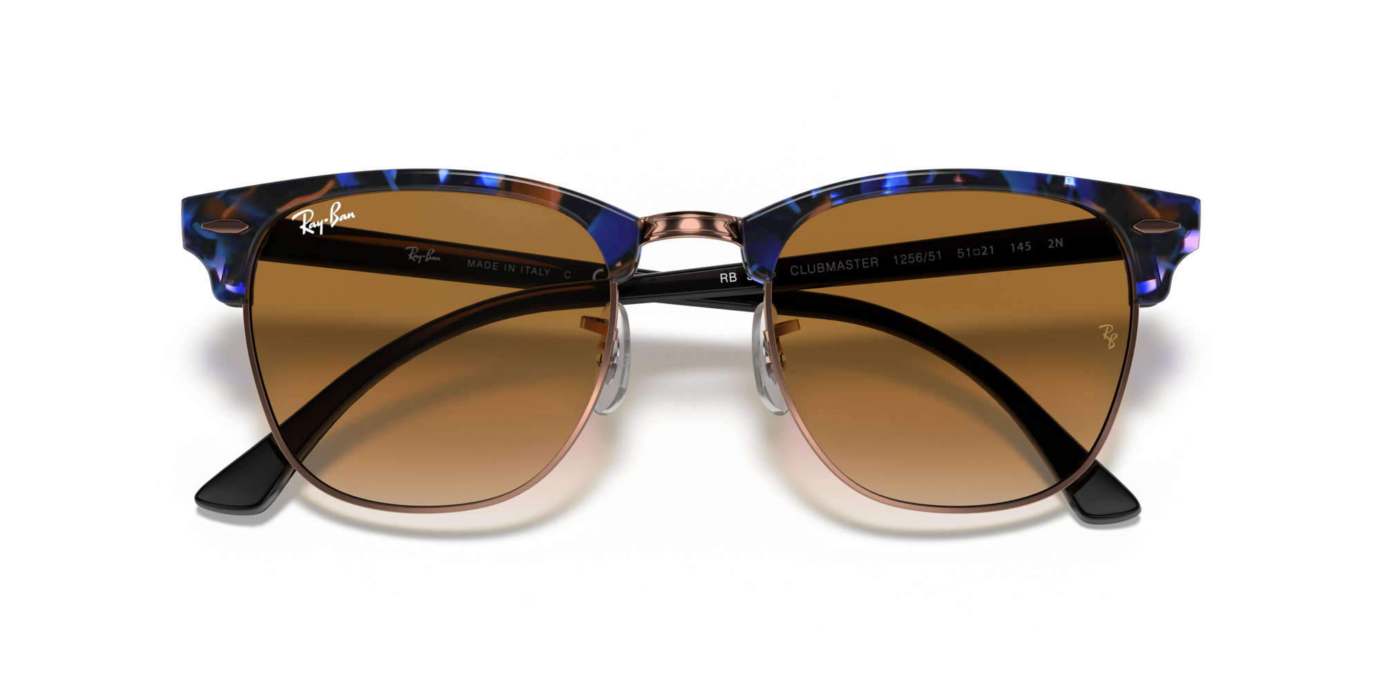 RB3016 CLUBMASTER 125651 Occhiali da sole Ray - Ban 2
