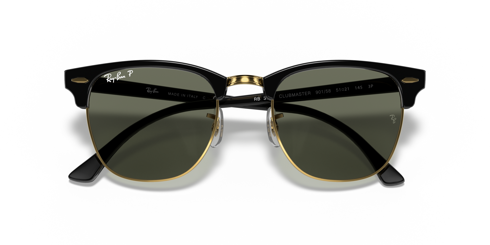 RB3016 CLUBMASTER 901/58 Occhiali da sole Ray - Ban 2