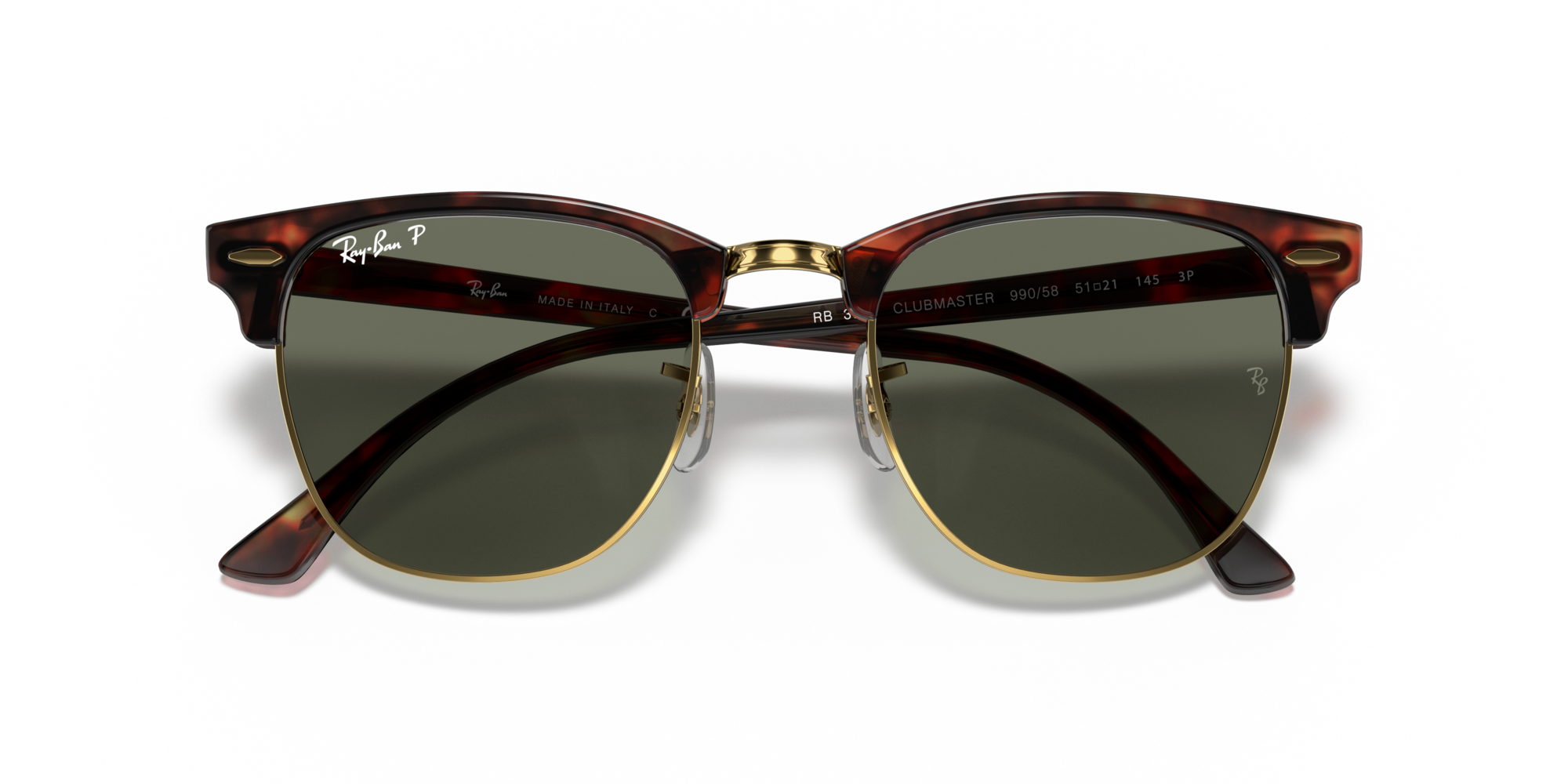 RB3016 CLUBMASTER 990/58 Occhiali da sole Ray - Ban 2