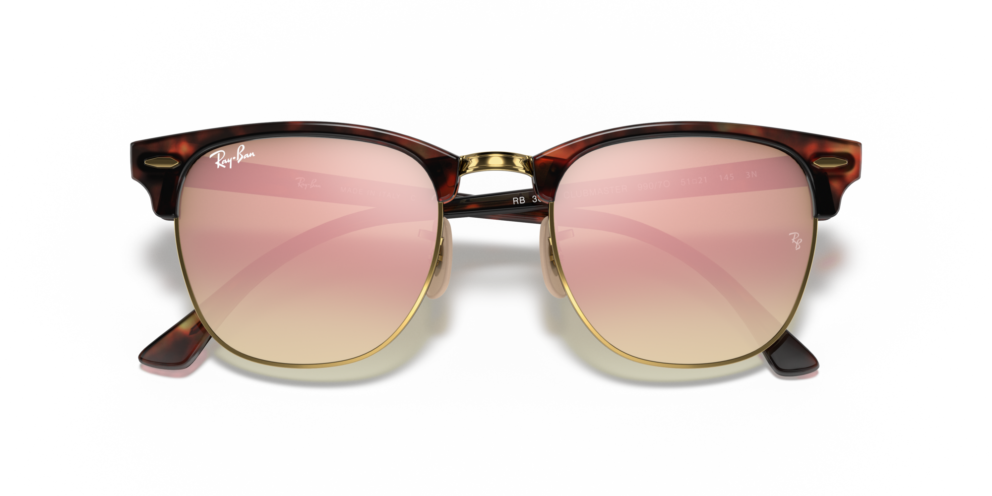 RB3016 CLUBMASTER 990/7O Occhiali da sole Ray - Ban 2