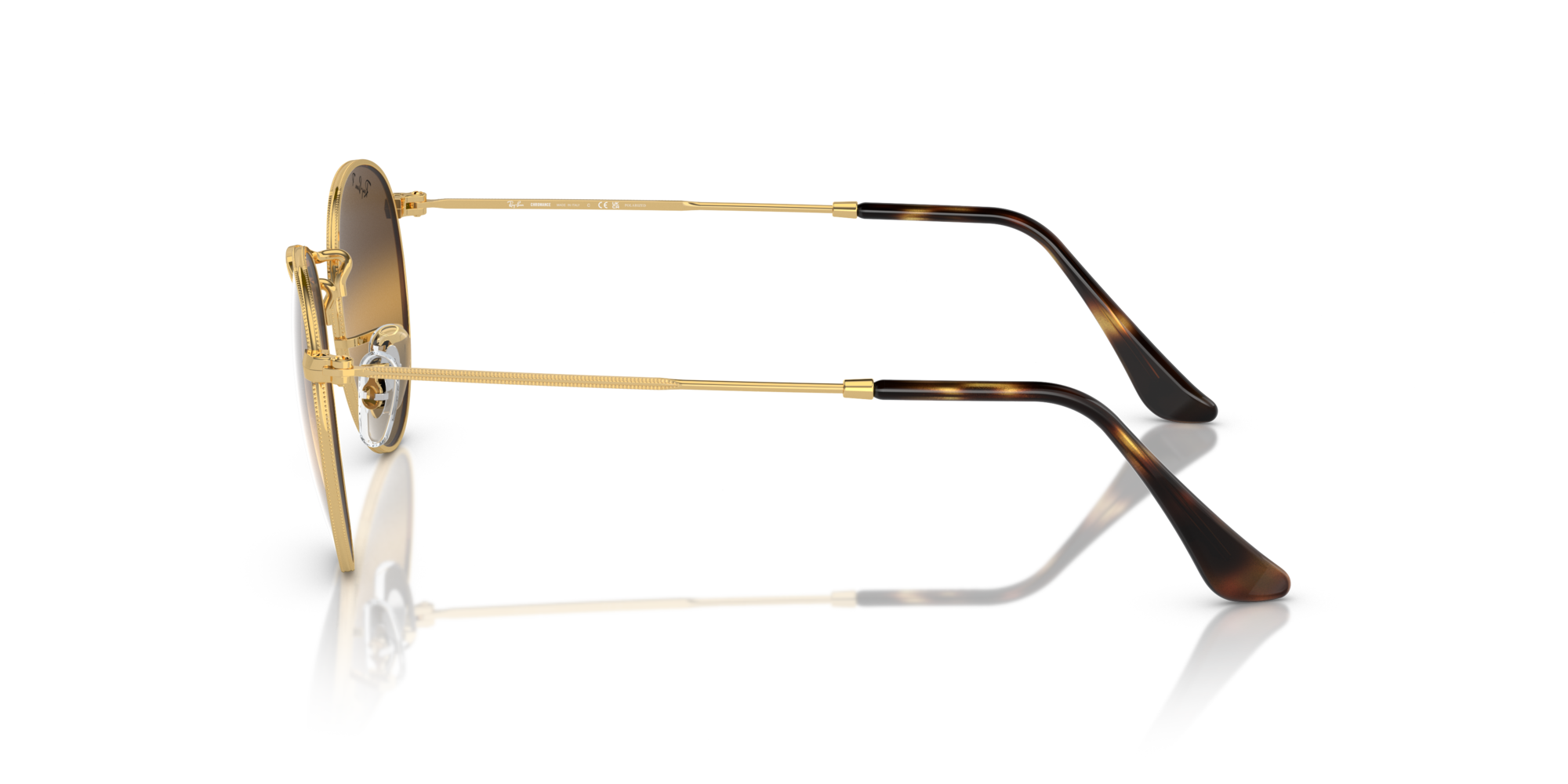RB3447 ROUND METAL 001/G5 Occhiali da sole Ray - Ban 4