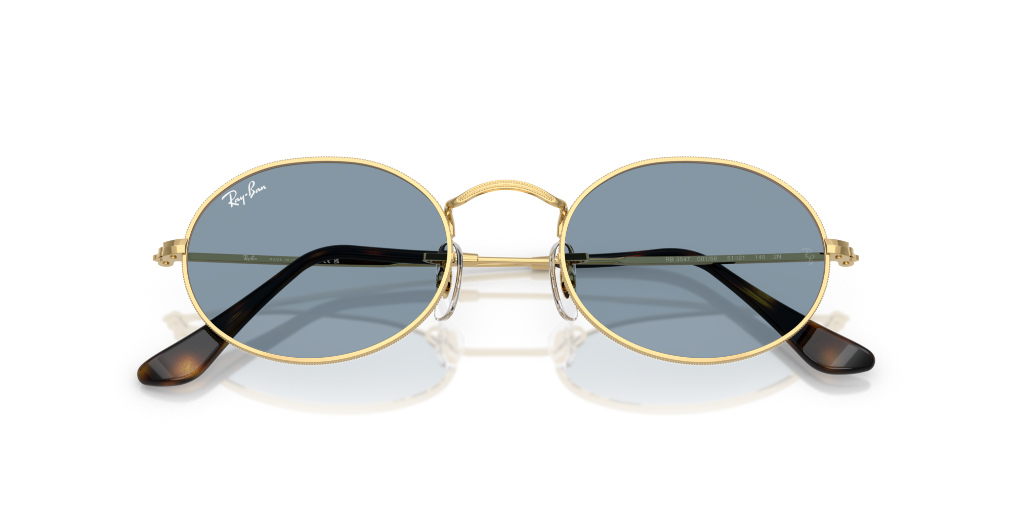 RB3547 OVAL 001/56 Occhiali da sole Ray - Ban 2