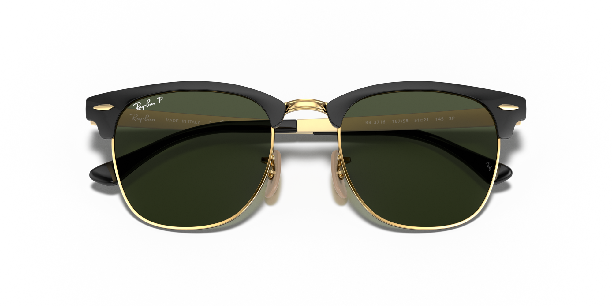 RB3716 CLUBMASTER METAL 187/58 Occhiali da sole Ray - Ban 2