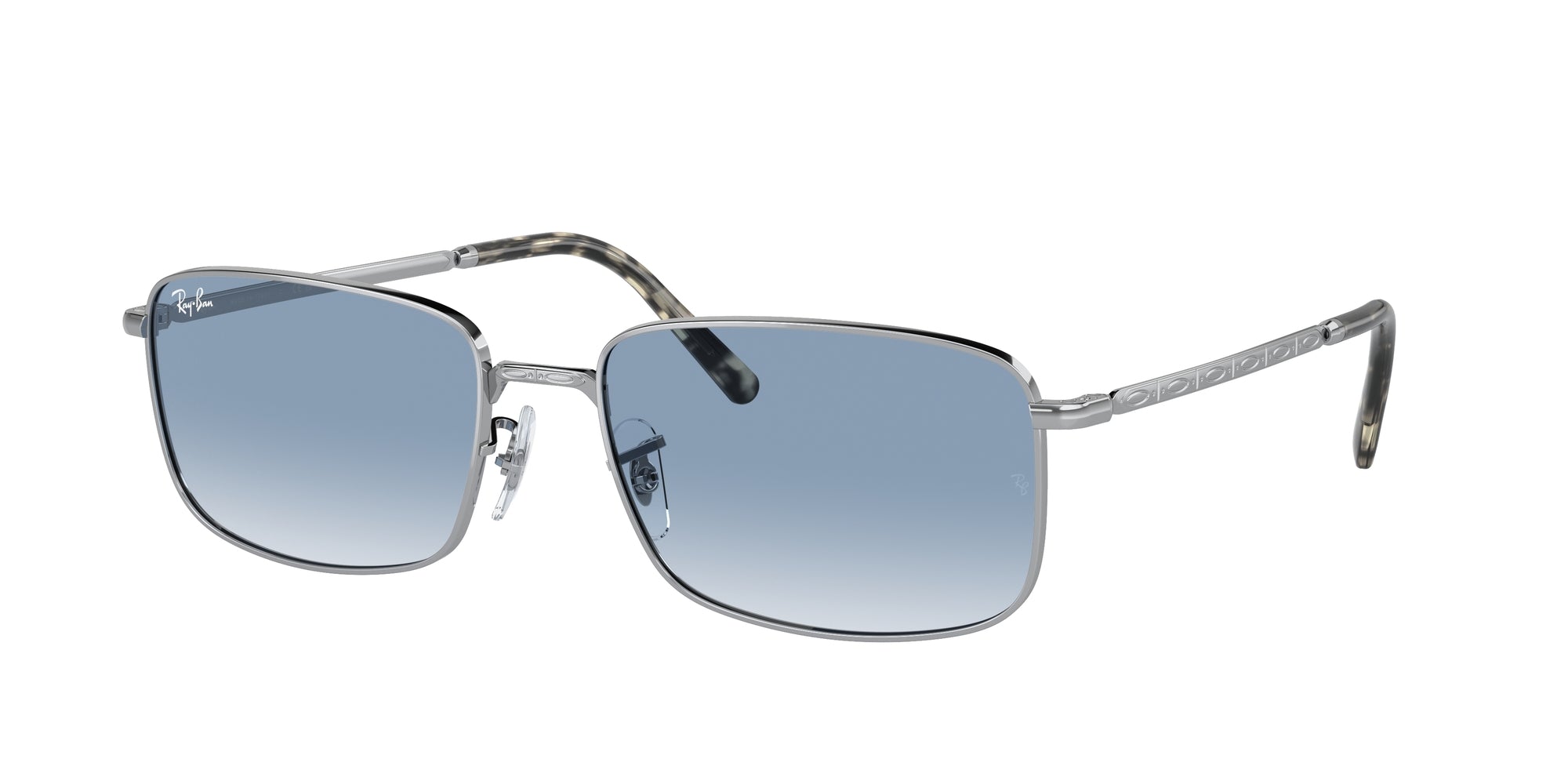 Ray Ban RB3717 003/3f 8056597835695 Gafas de sol plateadas de