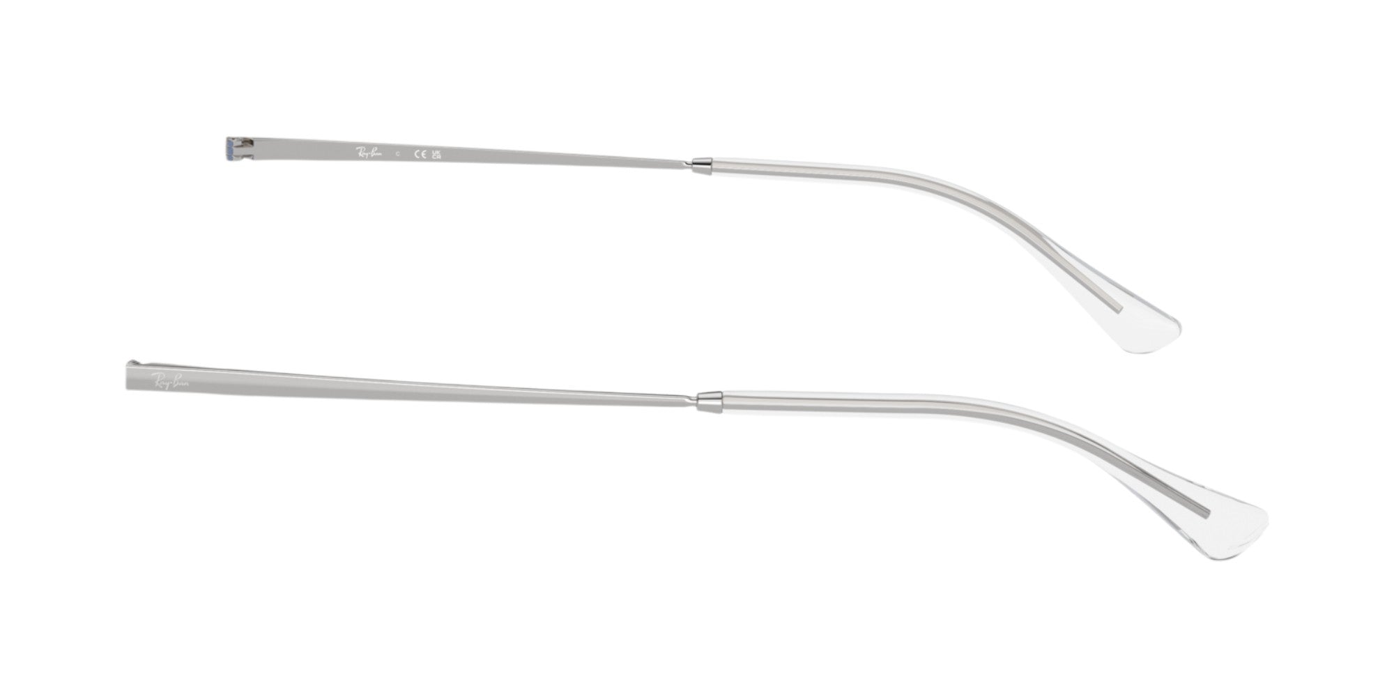 Aste di ricambio Ray-Ban RB3741 Emy Aste di ricambio Ray - Ban Argento 000039981011 1