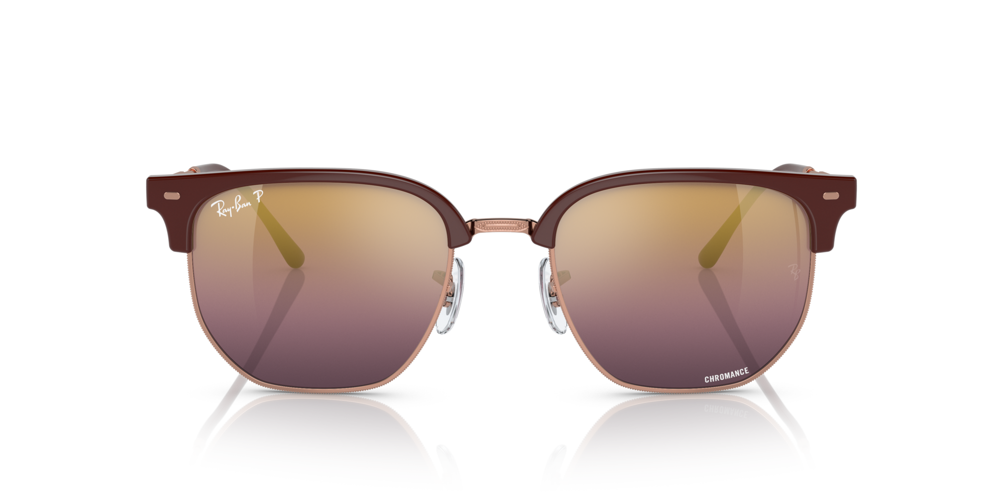 RB4416 NEW CLUBMASTER 6654G9 Occhiali da sole Ray - Ban 3