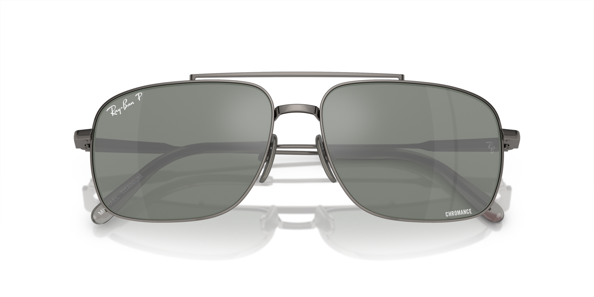 RB8096 MICHAEL TITANIUM 165/GK Occhiali da sole Ray - Ban 2