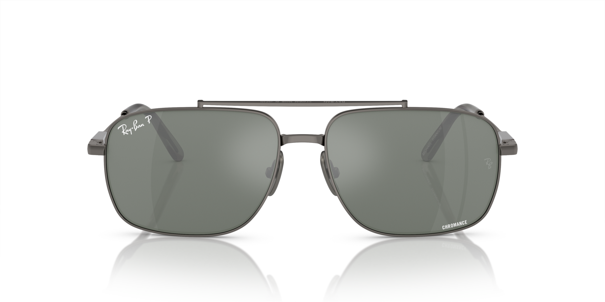 RB8096 MICHAEL TITANIUM 165/GK Occhiali da sole Ray - Ban 3