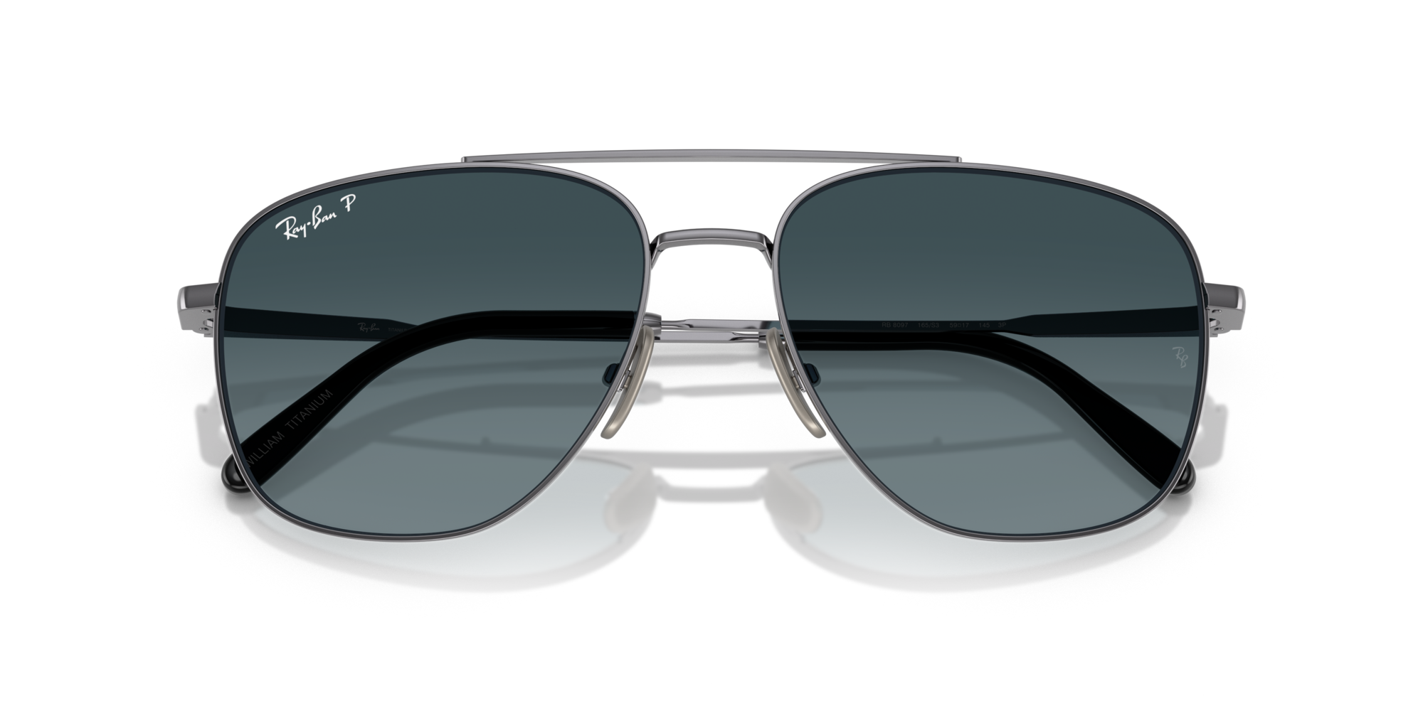 RB8097 WILLIAM TITANIUM 165/S3 Occhiali da sole Ray - Ban 2