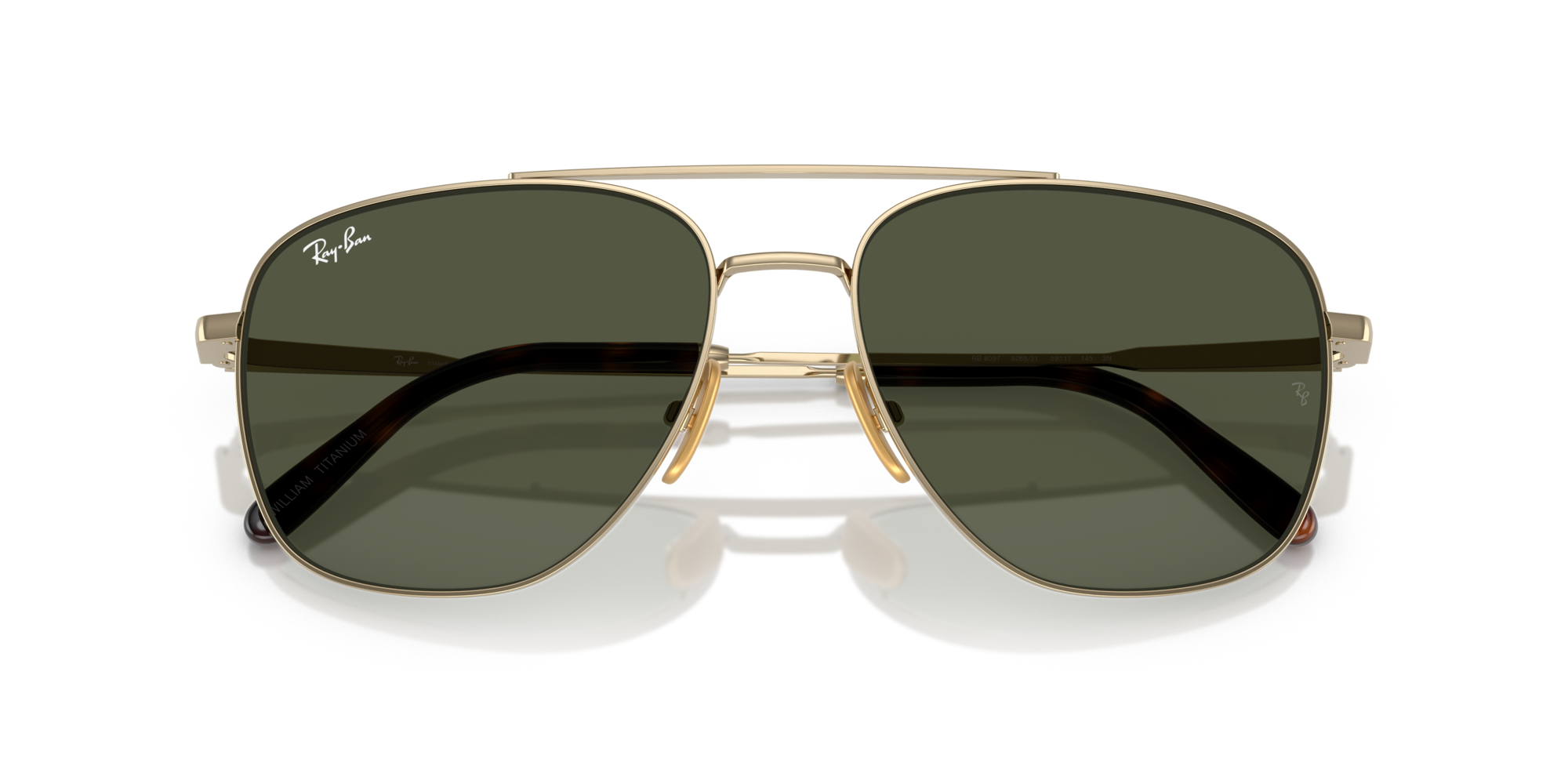 RB8097 WILLIAM TITANIUM 926531 Occhiali da sole Ray - Ban 2
