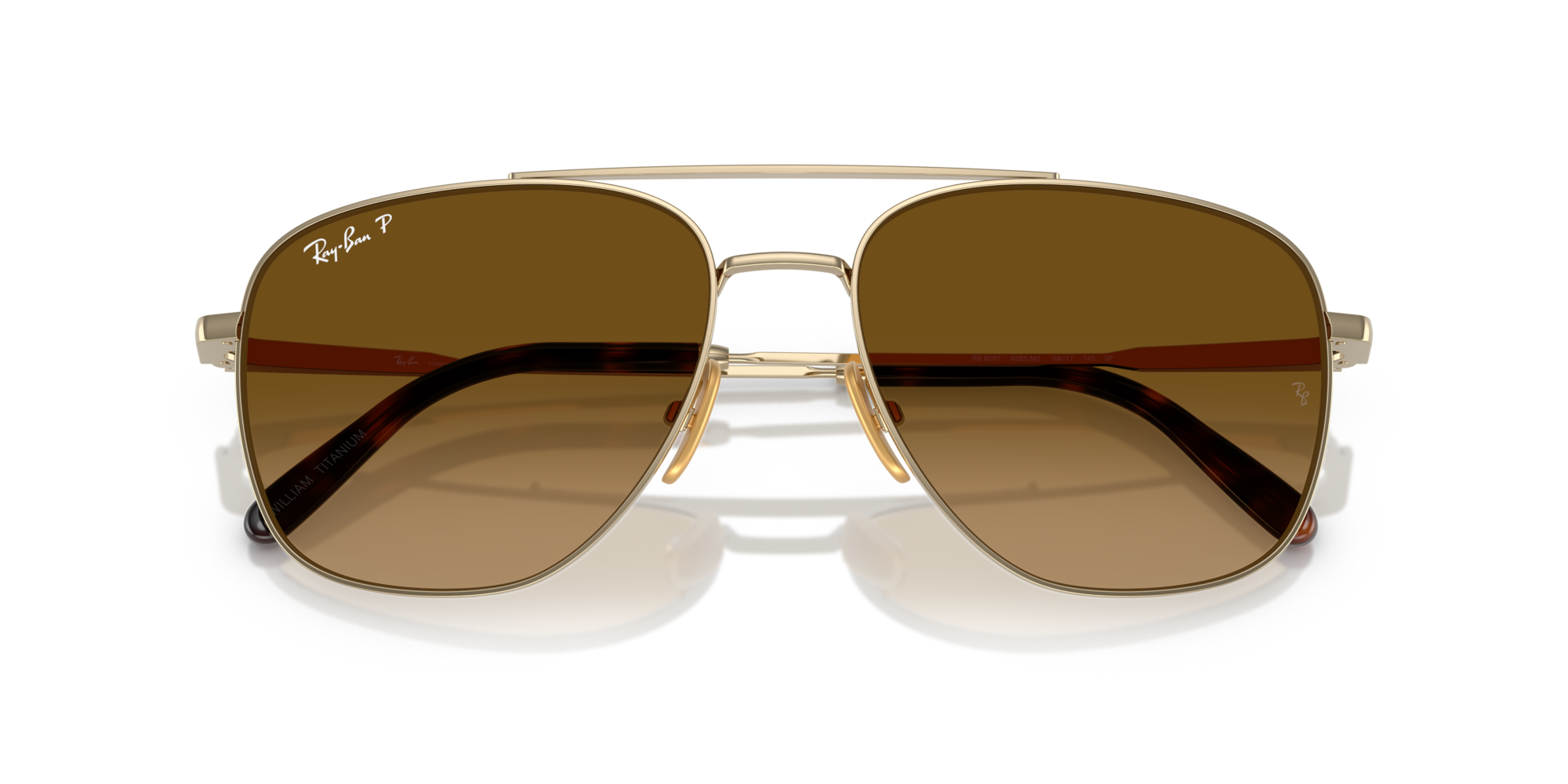 RB8097 WILLIAM TITANIUM 9265M2 Occhiali da sole Ray - Ban 2