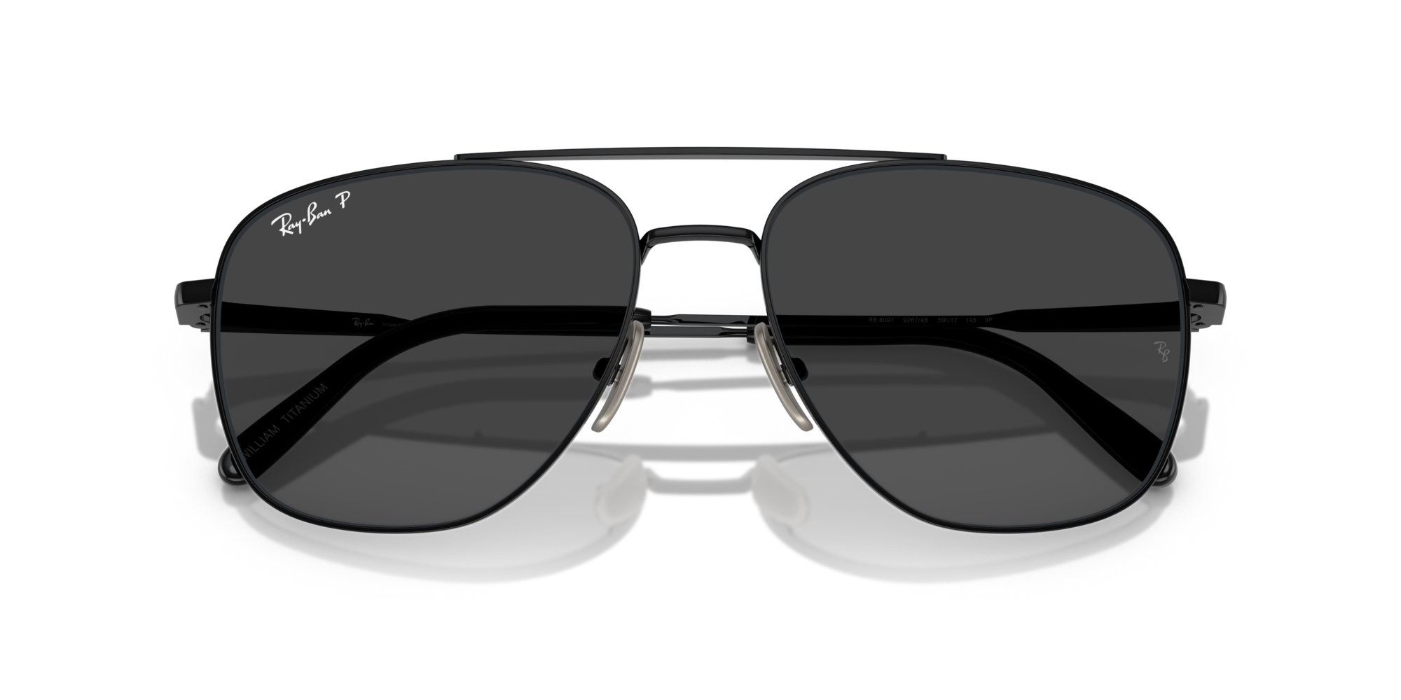RB8097 WILLIAM TITANIUM 926748 Occhiali da sole Ray - Ban 2